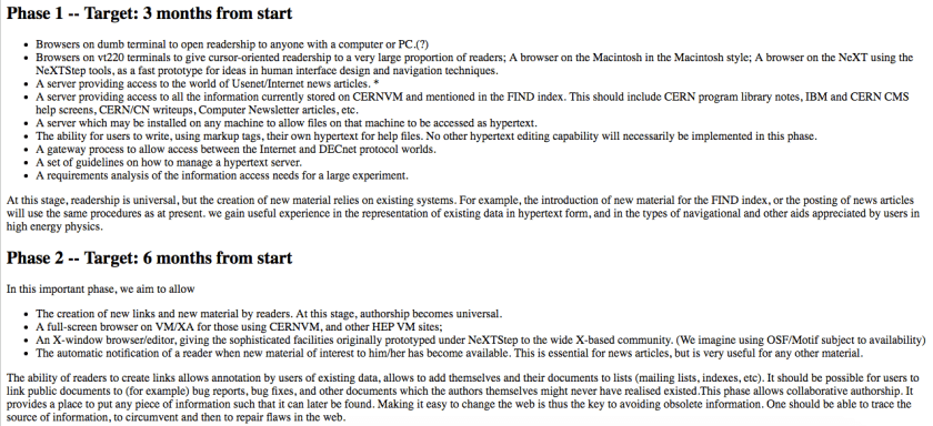 Phase 1 and Phase 2 explained in WWW proposal.
