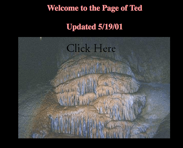 Ted's Caving Page