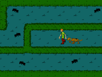 Shaggy and Scooby find bats in Hollywood Horror Episode 1